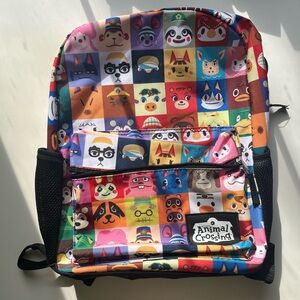 Animal Crossing Backpack — Multi character print